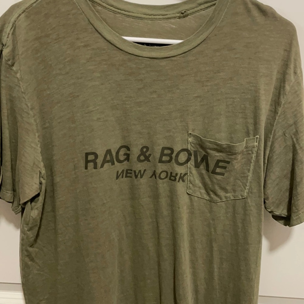 RAG & BONE green army t-shirt